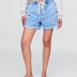 GAP Easy Denim Shorts with Drawstring